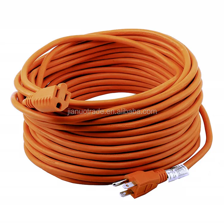 North American Outdoor Use sjoow 14/3 molded power cord