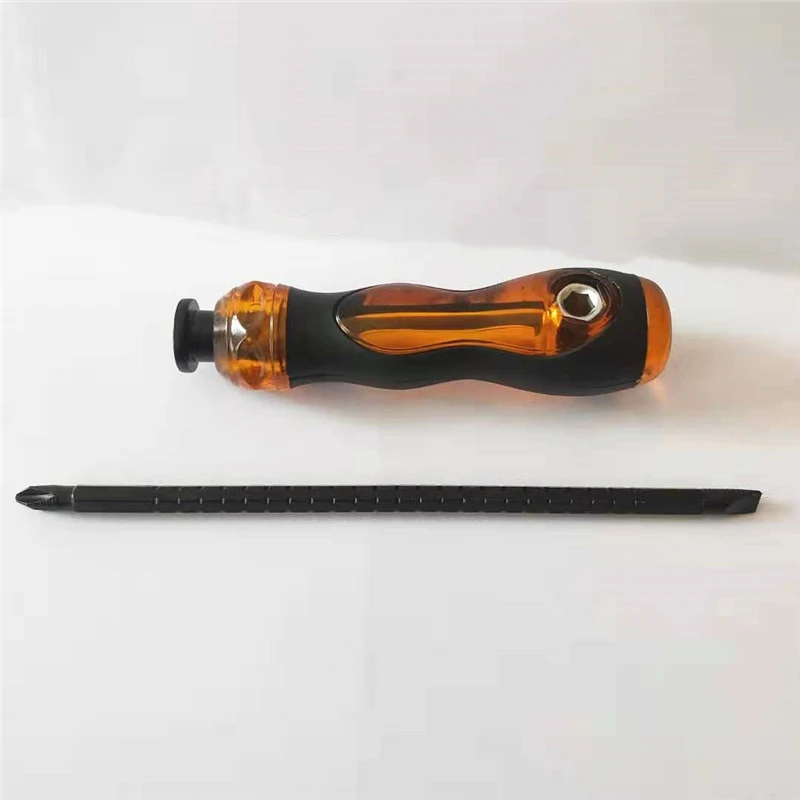 HONGXU Soft Grip Screw Driver Straight Slotted TPR Handle Screwdriver