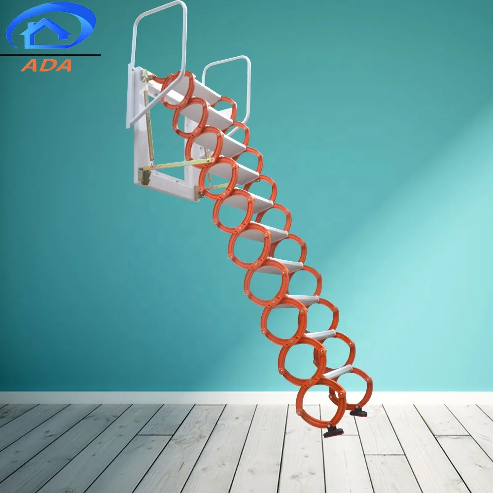 Super Quality Waterproof Wall Mounted Type Safety Flexible Folding Ladder