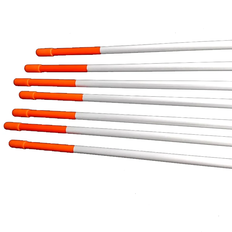 Прочный отражающий стеклопластиковый колпачок оранжевого цвета, колпачок для плуга, подъездной дорожный маркер диаметром 1/4 дюйма