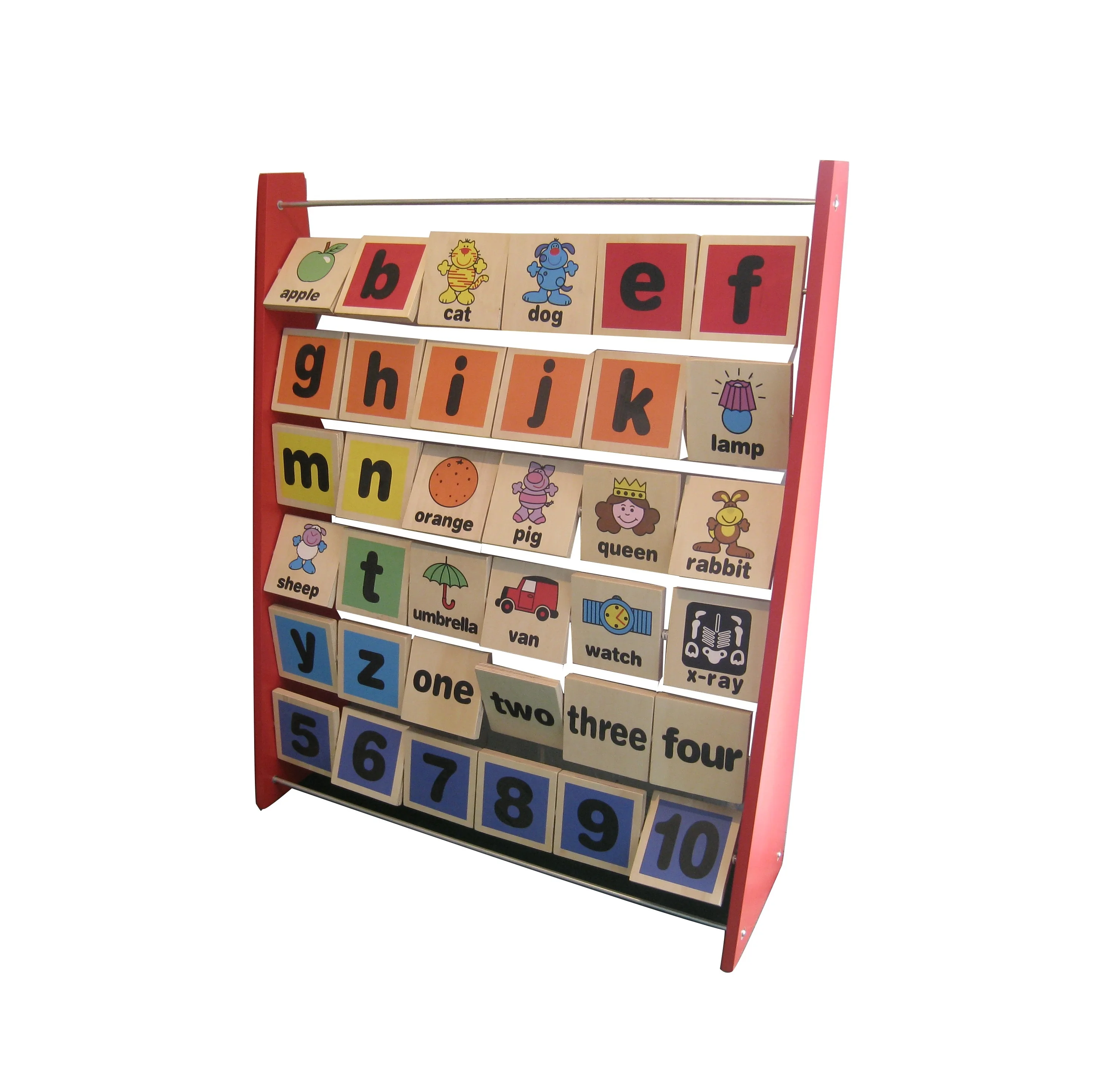 wooden letter animal print learning abacus rack Arabic Alphabet Toys OEM & ODM Welcomed wooden educational safe natural eco fun