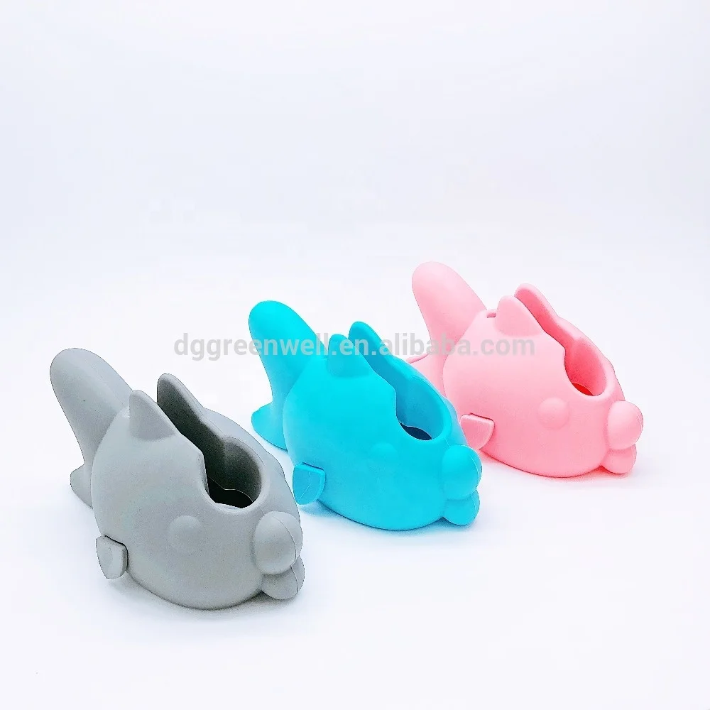 Baby Safety Silicone Kisses Fish Faucet Extender Water Spout Cover