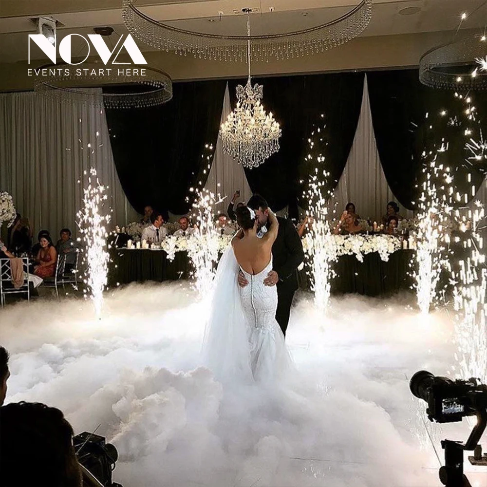 Wedding Festival Stage Cold Pyrotechnics Sparkle Machine Fireworks Pyro Fountain