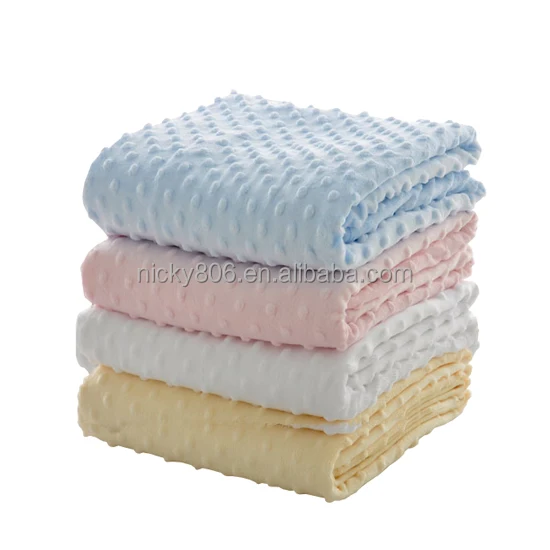 Экологичные супер мягкие волдырь из микрофибры короткие бархатные флисовые детские одеяла