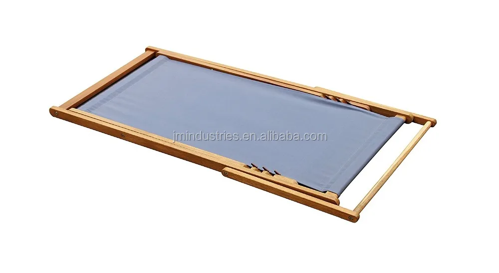 100% Garden Seating Solid Wooden Foldable Sling Beach Chair