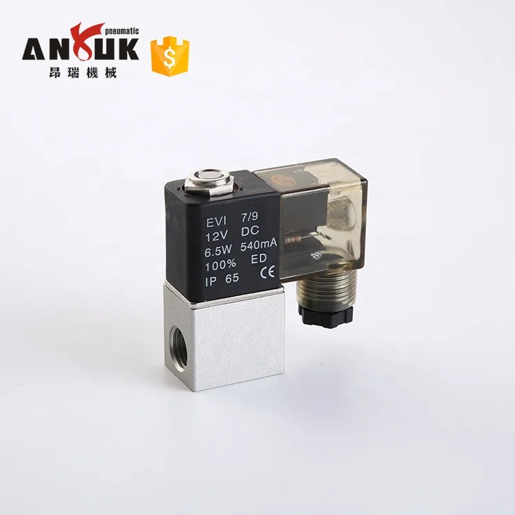 Aluminium pneumatic solenoid valve 1.2MPa