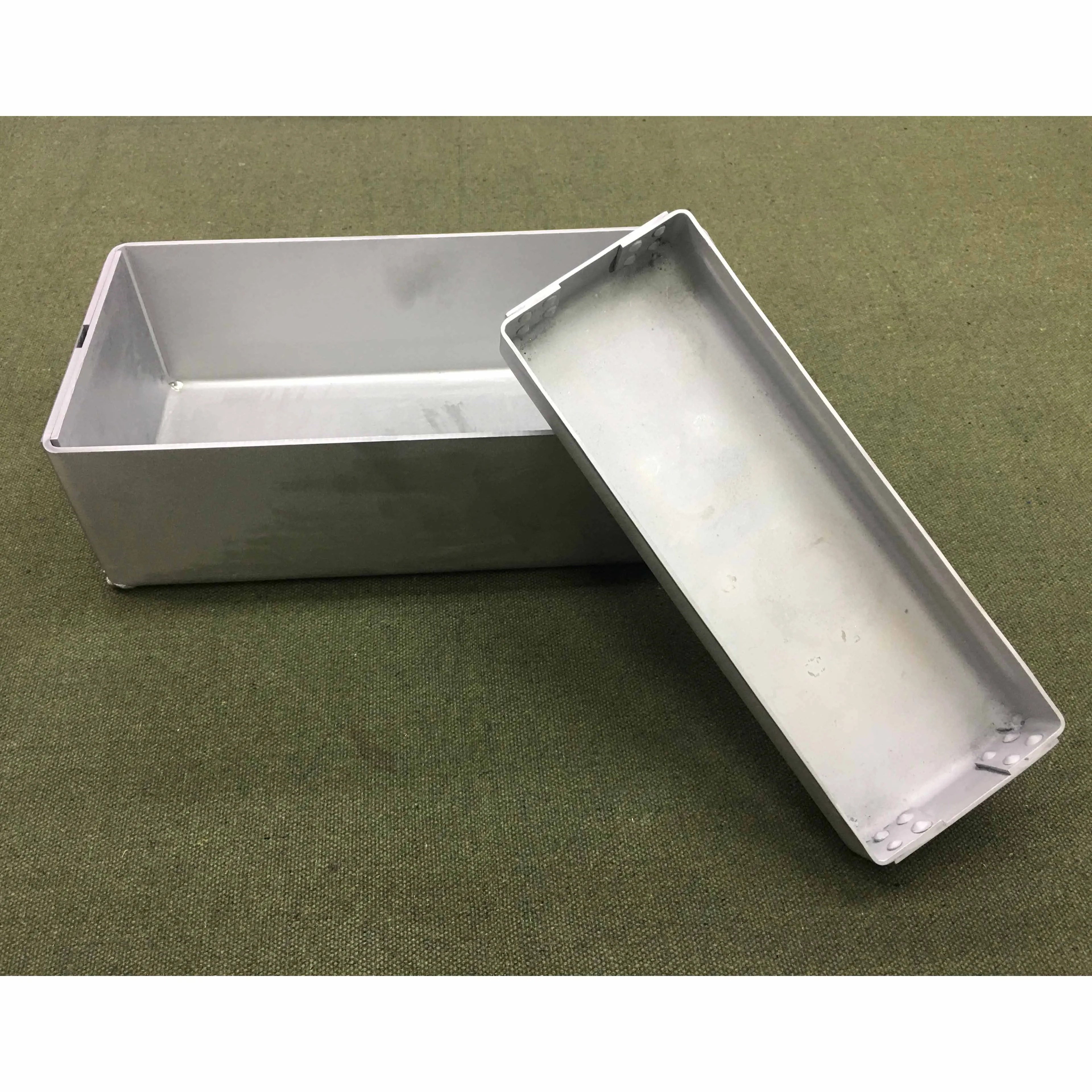 Custom 99.95%  Polished Tungsten Evaporation Boats Wolfram Boats For Vacuum Thermal