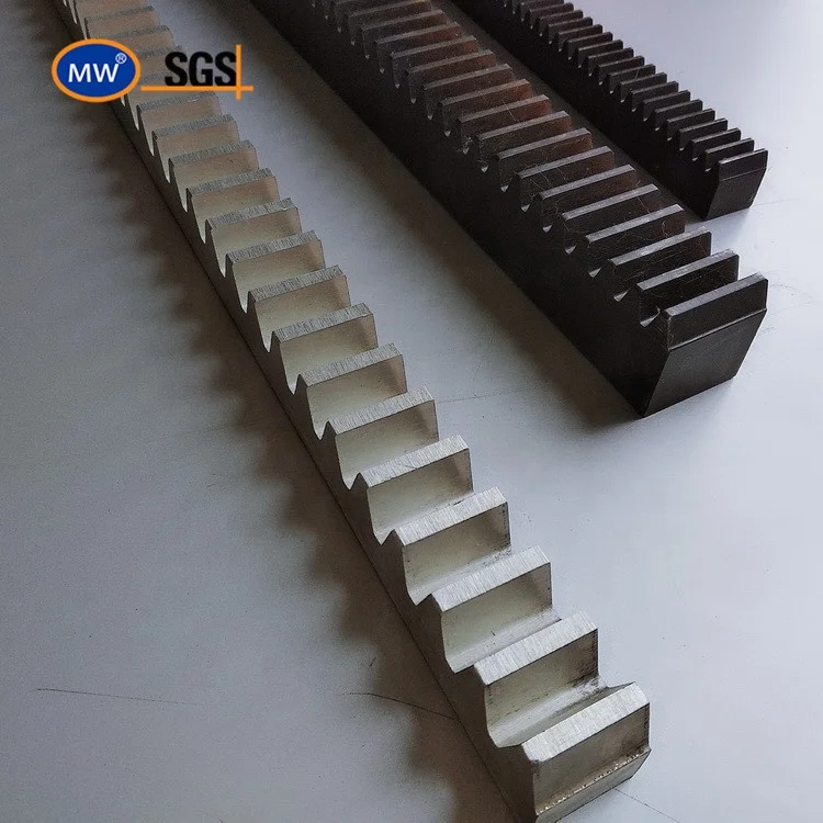 
Very good used gear rack M4 40X40X1000 for gearbox time card mechanical equipment automated warehousing 