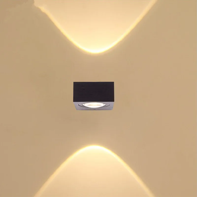 LED double side lighting corridor aisle photo lamp outdoor waterproof wall lamp