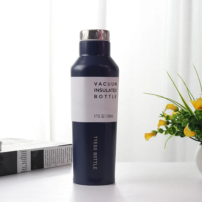 2019 New Products Double Wall Vacuum Stainless Steel Insulated Thermo Hot Water Bottle Diamond Tumbler