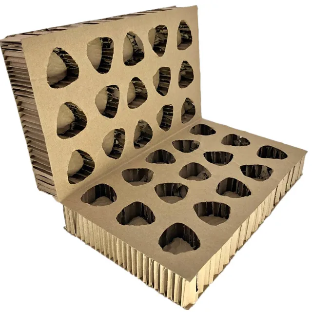 
Chicken eggs boxes for eggs honeycomb paper cardboard for eggs packaging box 