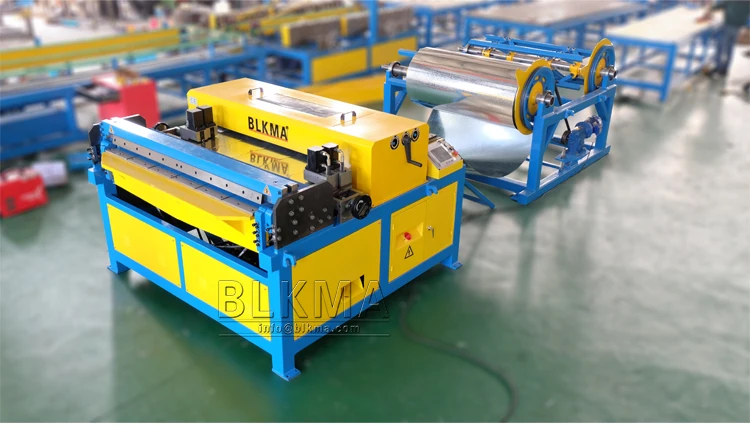 BLKMA auto hvac duct line 3 air pipe making machine