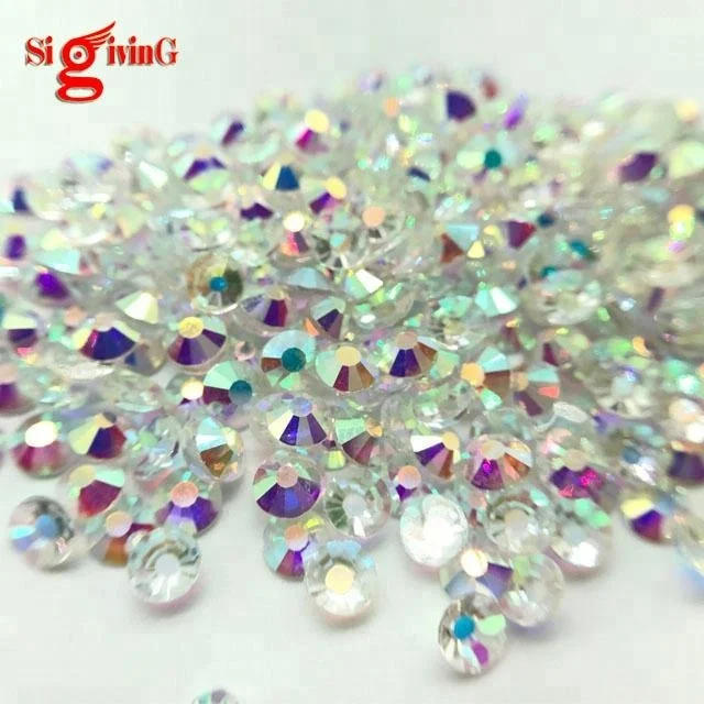 strass flat back rhinestones non hot fix crystals for dress decoration