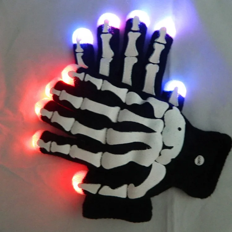 China Supplier Wholesale Price LED Party Gloves