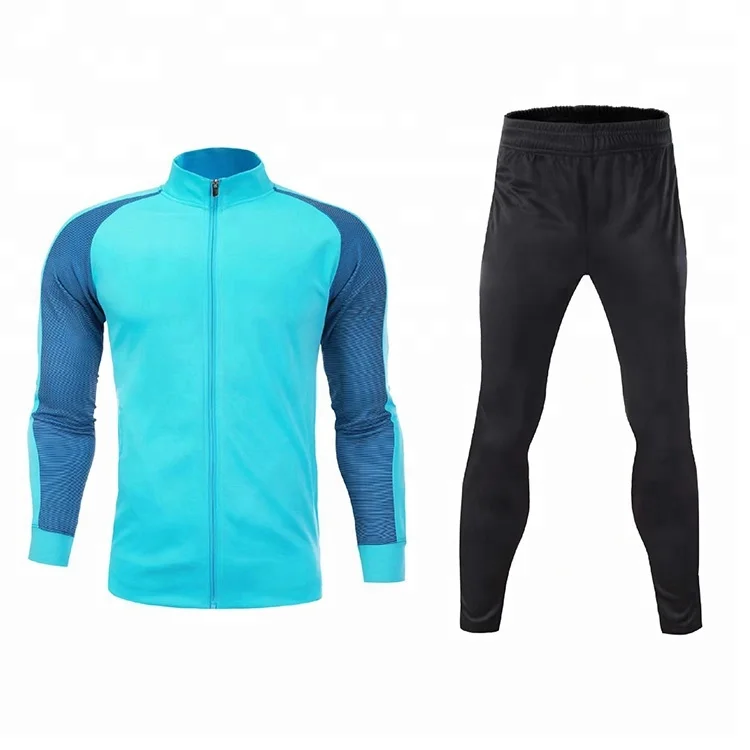 Wholesale custom sports training jacket latest design soccer training tracksuit
