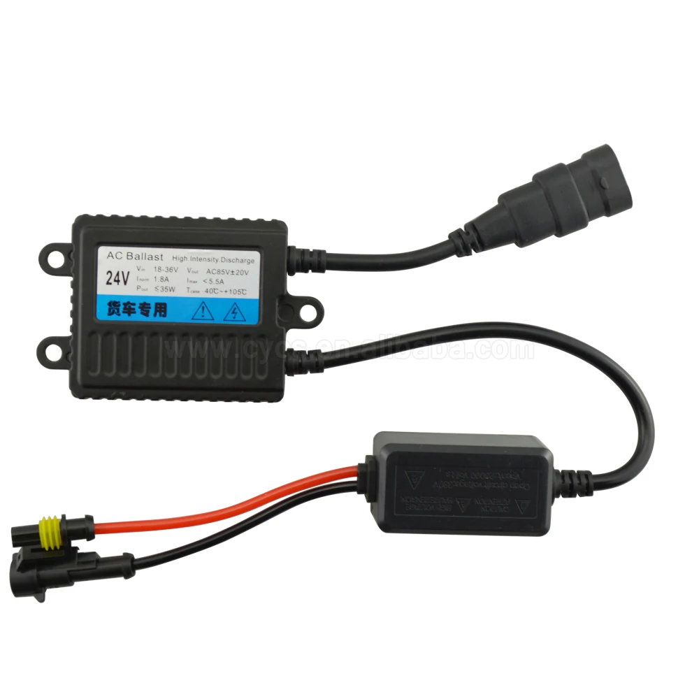 Factory supply ! CE OEM AC 24V 35W auto xenon ballast hid for truck xenon bulb light