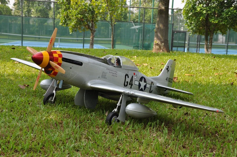  Модернизированный P-51 Mustang 20CC RC модель