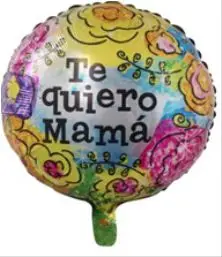 
Factory Supplying Mother s day decorations Feliz dia mama Printed Helium Party Espana Balloon 