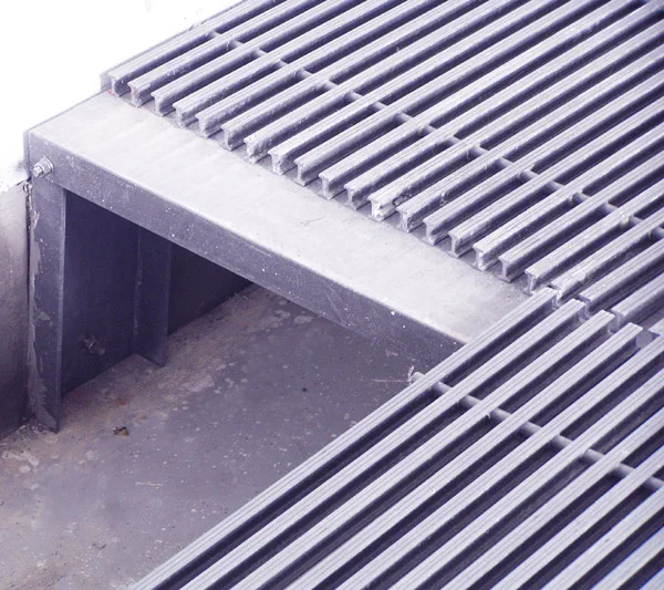 corrosion resistant fiberglass decking floor with heavy load bearing frp decking big span grating
