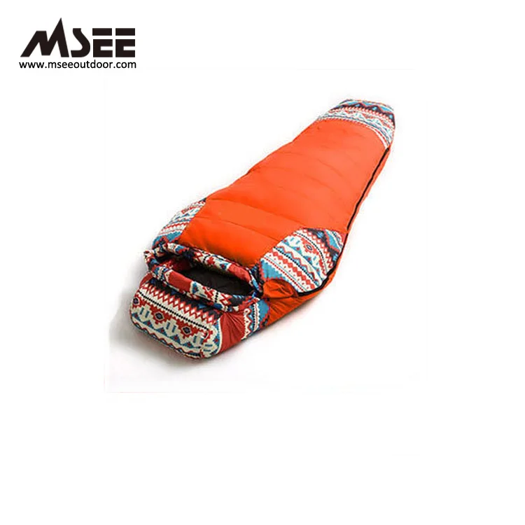 MSEE China National Style Outdoor Price winter down giant goose sleeping bag