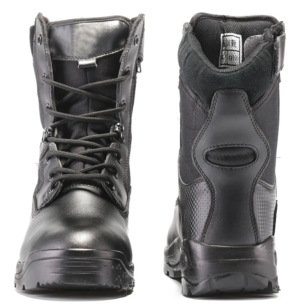 Waterproof Black Boot Hiking shoes tactical training shoes for men
