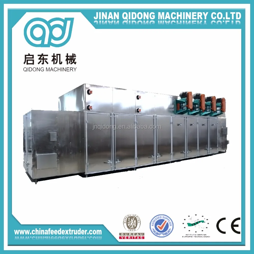 2018 Jinan Qidong new high effficency stainless steel animal feed dryer