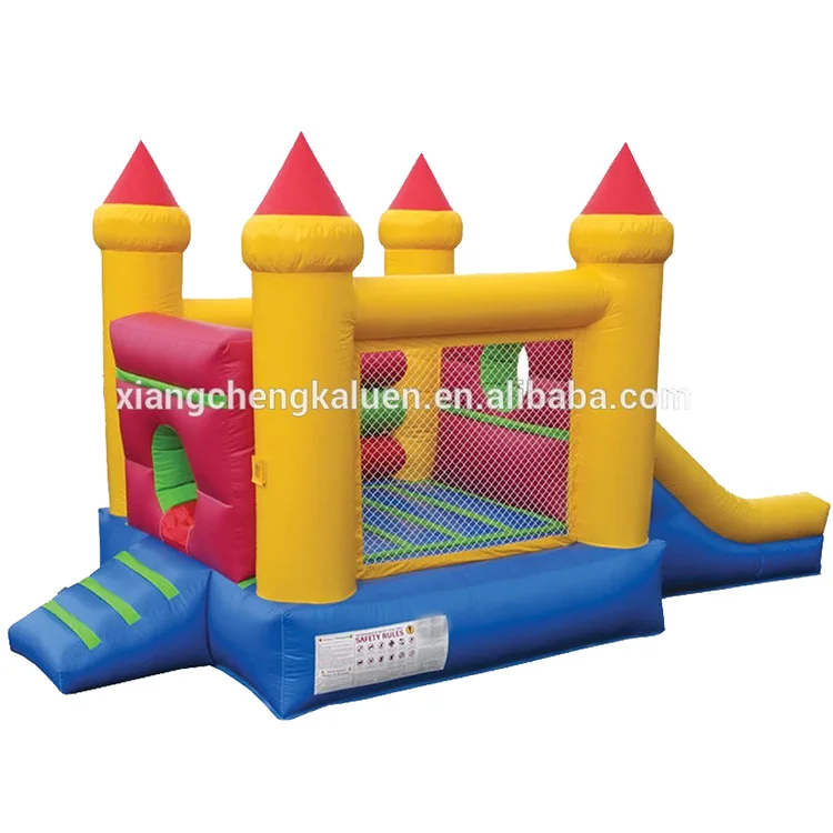 Children Kids Small Bouncy Castle With Slides For Sale