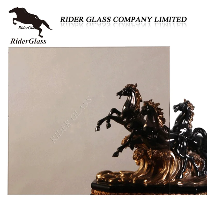 4mm 6mm Dark Grey Bronze Tinted Float Glass