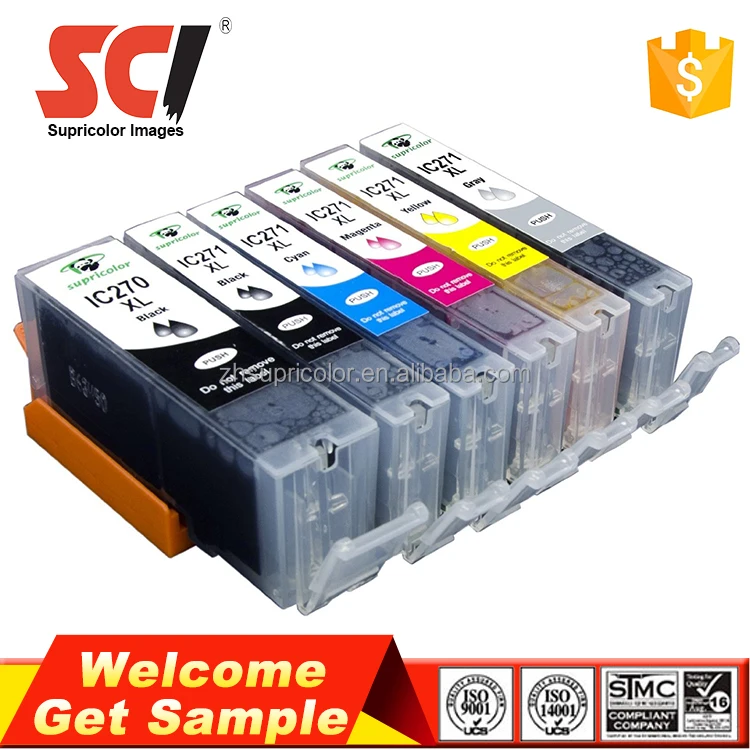 Compatible printer ink cartridge PGI-270XL PGI270xl  PGI270 for Canon PIXMA MG5720 MG5721 MG5722 MG6820