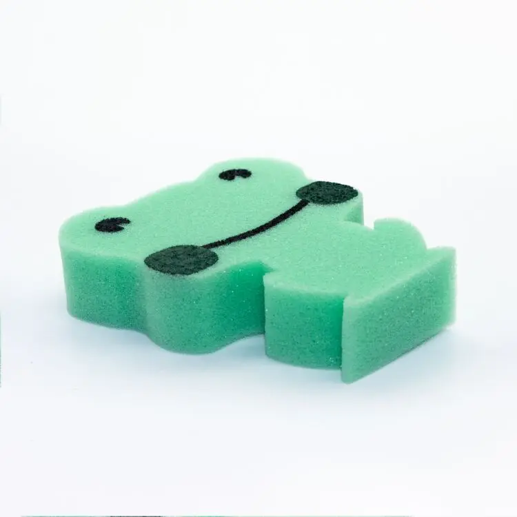 Biodegradable Soft skin-friendly washing sponge a variety of cartoon style baby bath sponge