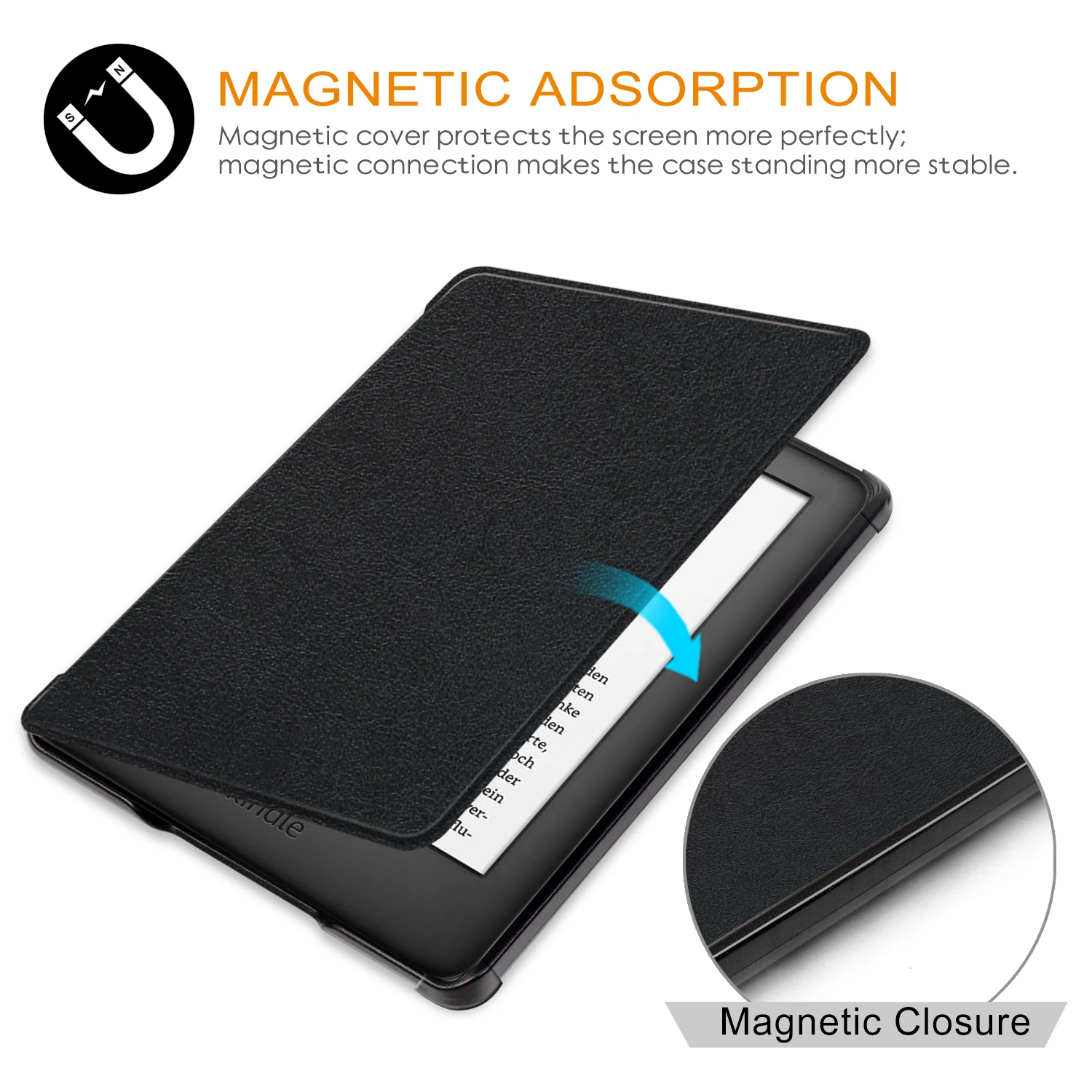 
Ultra Slim Cover Case for Amazon new Kindle 2019 Cover Compatible with kindle E-book 10th generation 