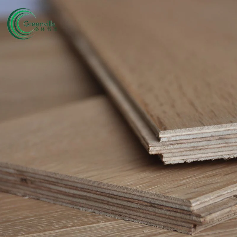 
Greenvills engineer wood floor European oak big plank gray color hardwood floor 