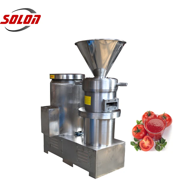 Tahini Sesame Thyme Tomato Sauce Tamarind  Paste Tiger Nuts Processing Grinding Machine