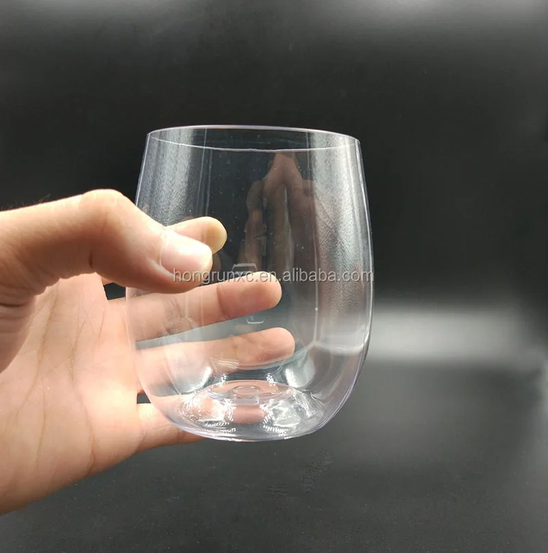 12OZ/350ml Unbreakable BPA free Tritan plastic wine glass