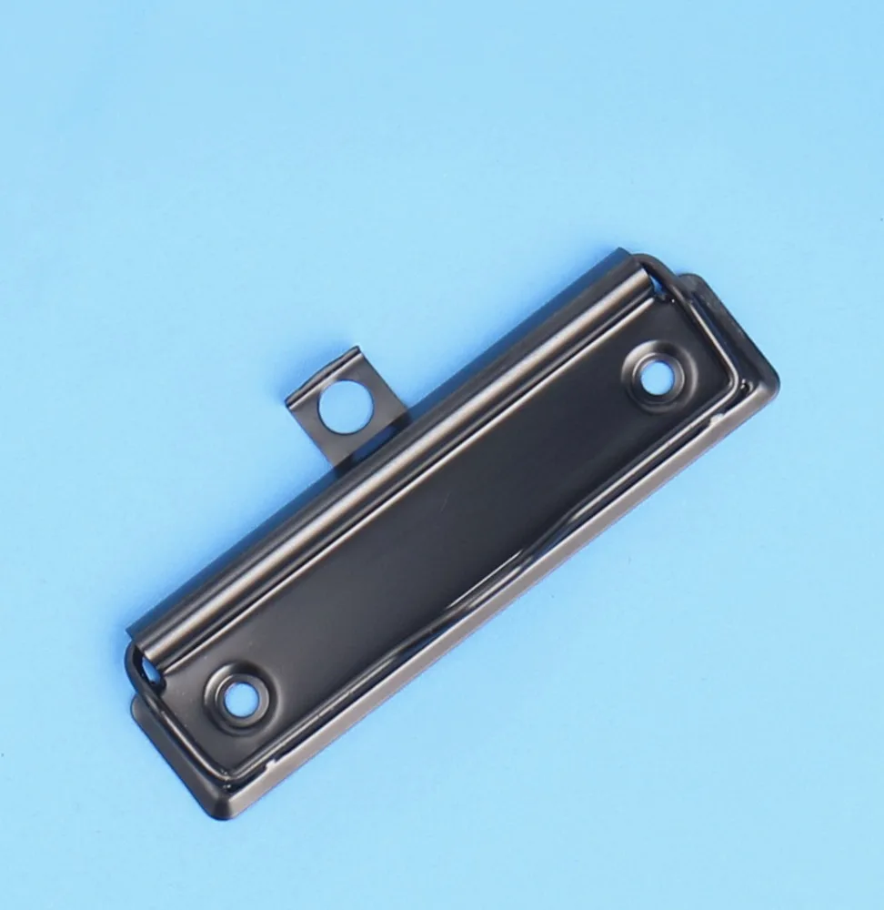 Factory price 100mm nickle gold board clip wire clip memo clip for a4 clipboard