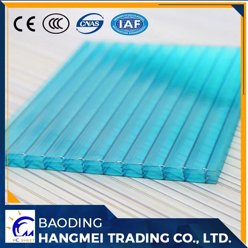 100% девственницы материал декоративных перфорированные многослойный пластик поликарбонат