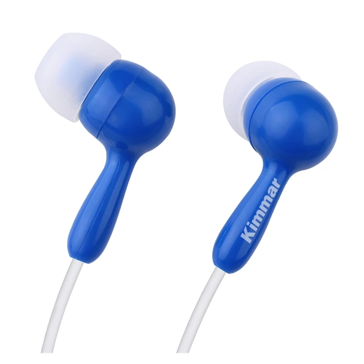 Lightweight waterproof IPX8 wired in-ear earphone  3.5mm stereo headphone for underwater sports/amusements