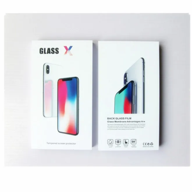 Mobile phone screen protector toughened film packaging wooden box Tempered glass package Custom packaging Carton Retail box