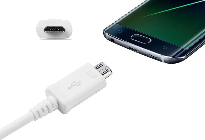 Top Quality  Original 2A usb Data cable Charging micro usb cable white Black color cable for android for Samsung