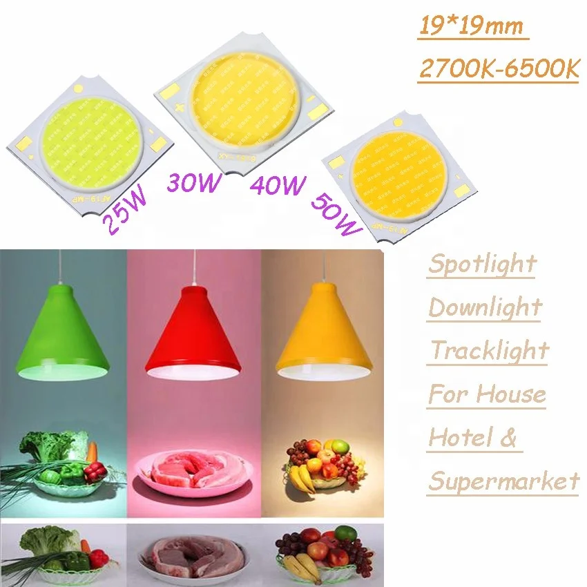 Learnew 2700-6500K Ra>90 35W/35W 1919 dimm bicolor LED cob chip