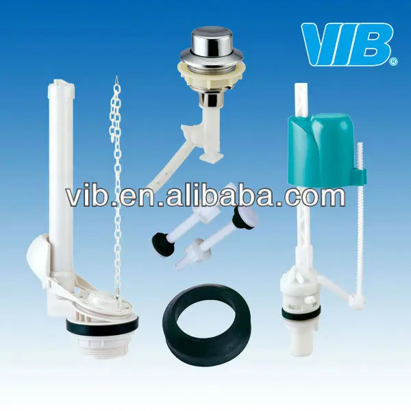 
Toilet cistern repair kits of toilet cistern inlet valve and toilet outlet valve 