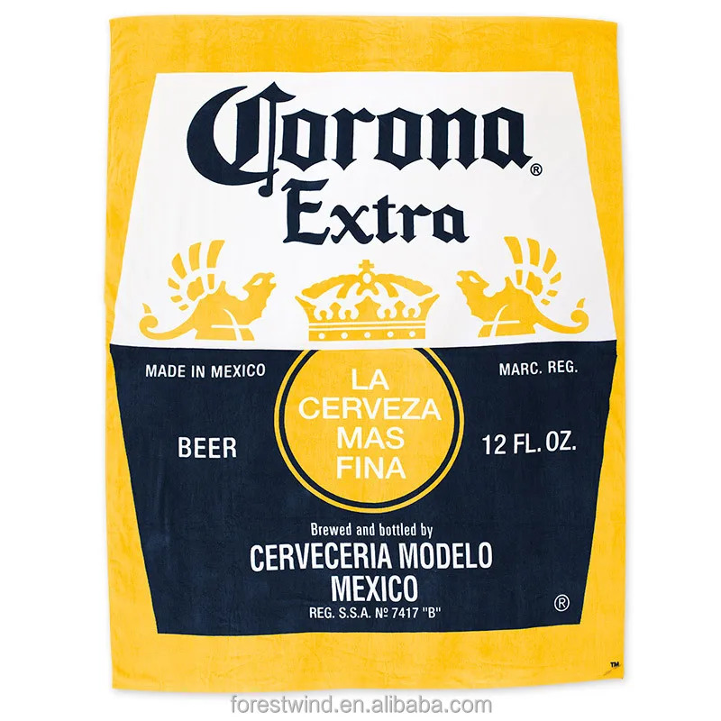 Рекламный дизайн пляжных полотенец из микрофибры с пользовательским