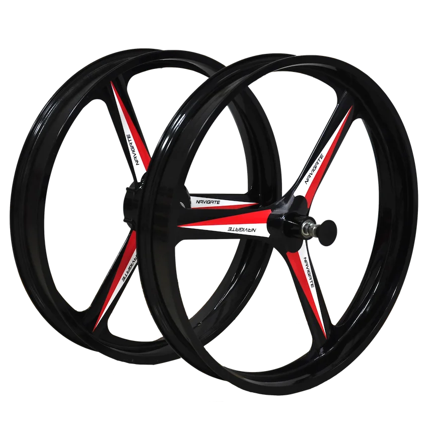 Magnesium alloy integrated 26 inch wheels for fat bike/ebike