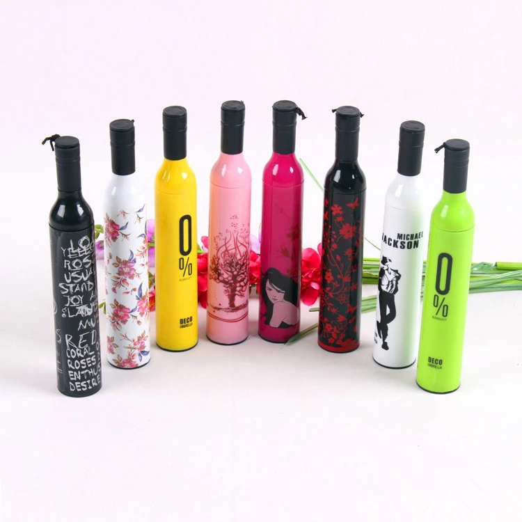 wedding gift bottle umbrella promotion outdoor bottle umbrella manufacturer weatherproof bottle umbrella