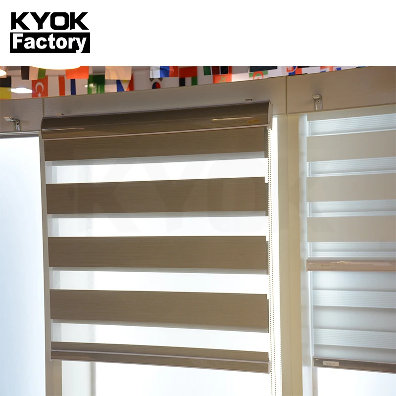 
KIEI2021 curtain blind electr Curtain made in China interior decorating spring zebra roller blinds 
