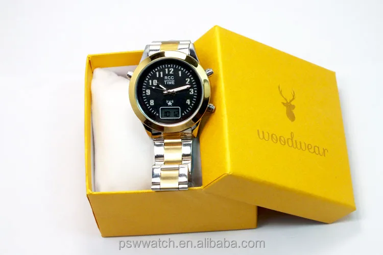 High quality Japan Miyota movement watch solar power radio digital wrist watches