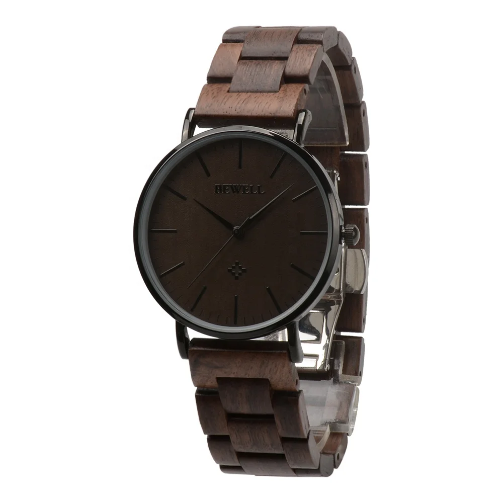 2023 Alibaba Top Seller Bewell Wooden Watches for Men and Women Sustainable Wood Watch Men Custom Logo Watches Men Women Wrist