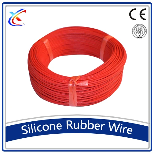 Силиконовая резина стекловолокна кос тонкий электрический провод