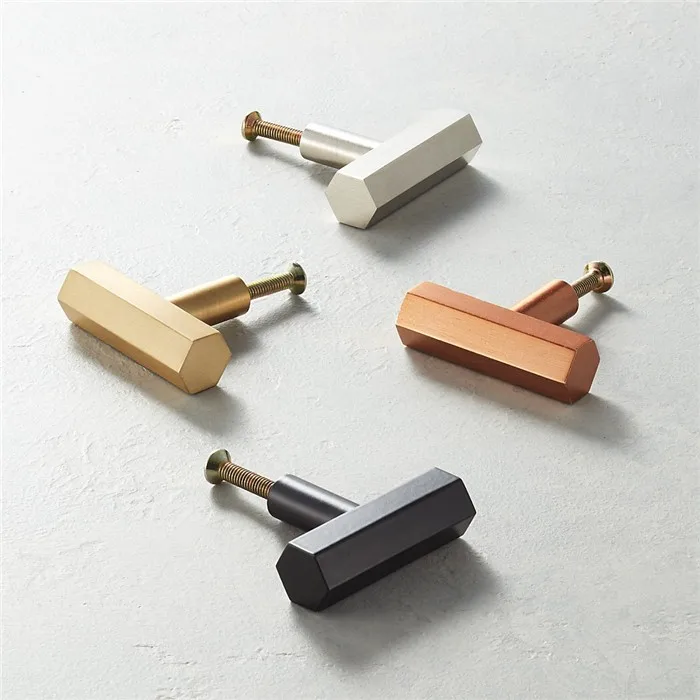 Мебельная фурнитура, шкаф для ванной, кухни, шестигранная ручка