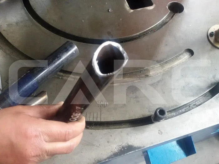 CH-60 Auto horizontal stainless steel pipe arc punching machine for good welding